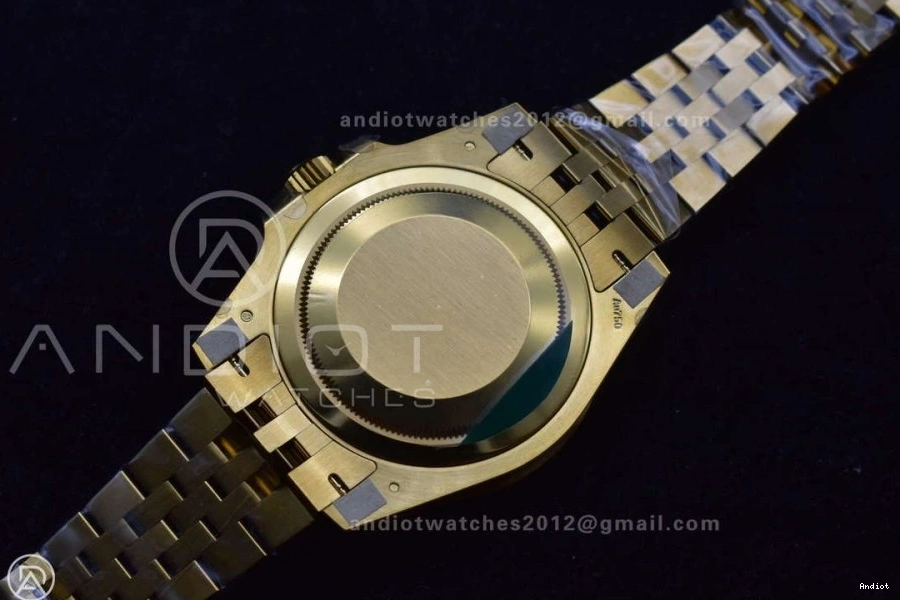 126718 GRNR Gold Factory YG CHS on 1:1 Black II GMT VR3285 Bracelet Edition Gain Best Dial Weight Master Jubilee 0507